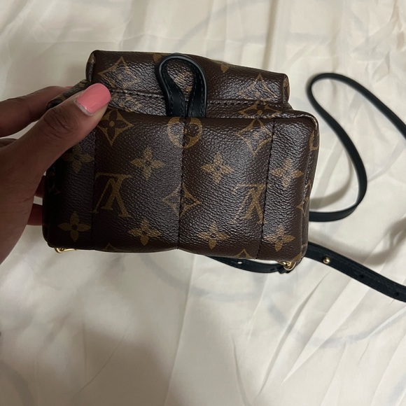 Louis Vuitton Palm Springs Monogram Mini Brown Backpack - Picture 5 of 6